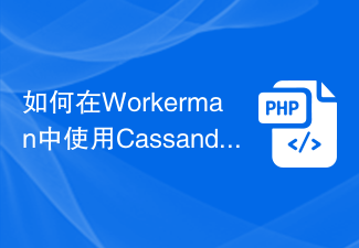 Workerman에서 데이터 저장을 위해 Cassandra를 사용하는 방법