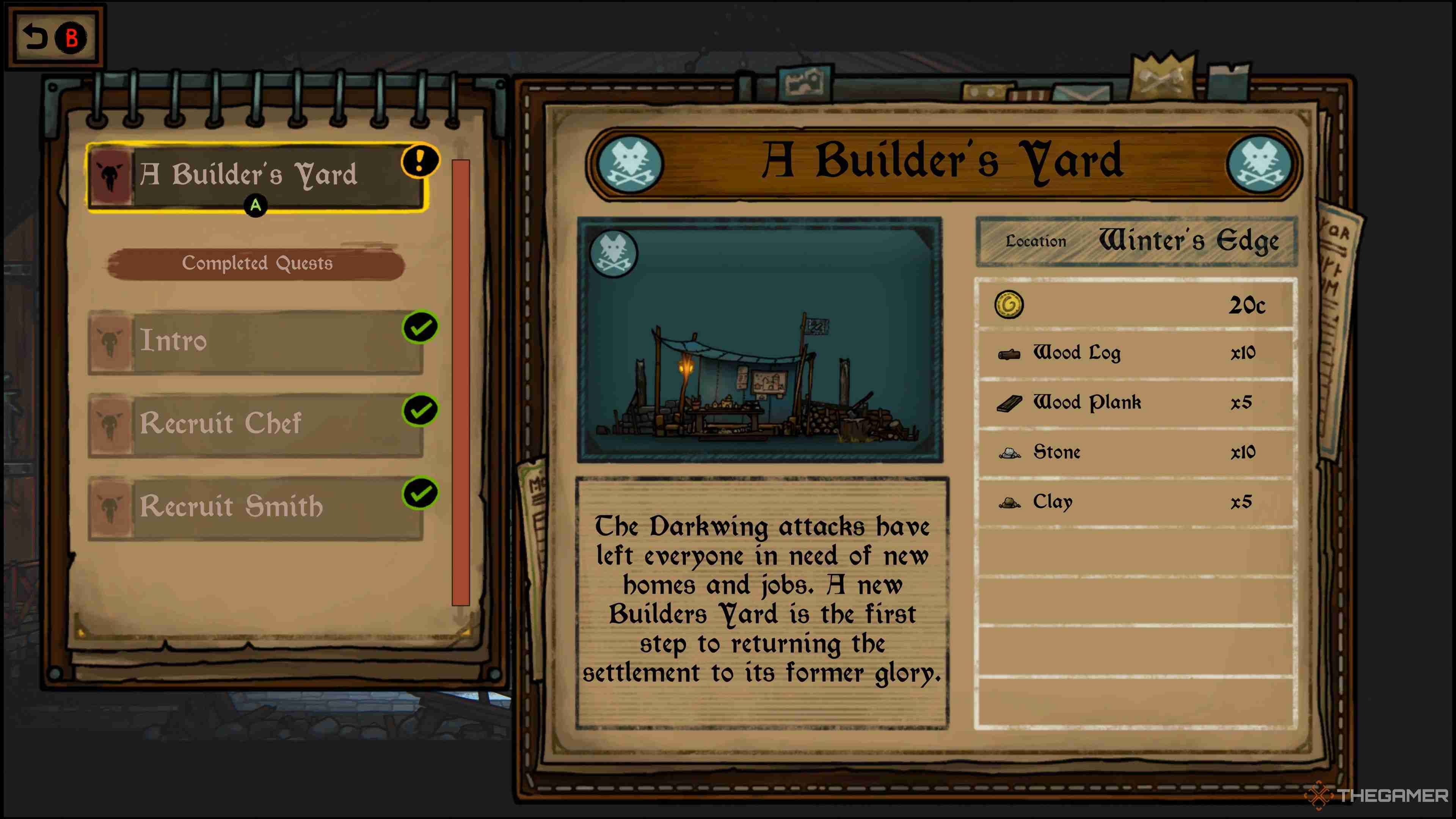 Tails Of Iron 2: Whiskers Of Winter – A Builder's Yard Quest Walkthrough