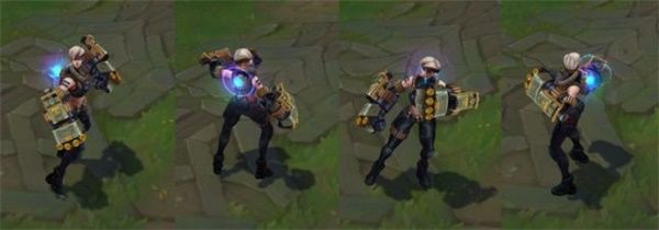 Anzeige von Spezialeffekten für den Hellseher-Agenten Wei aus League of Legends