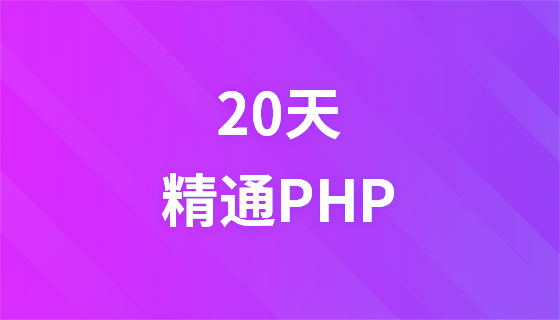 「20 日で PHP を始めてマスターする」ビデオ チュートリアル