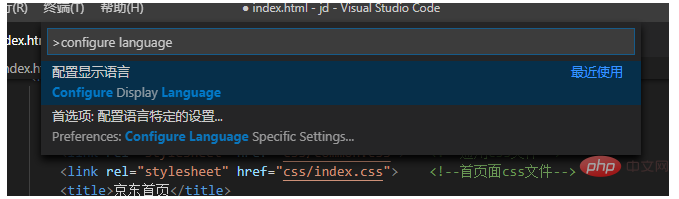 vscodeで中国語を設定する方法