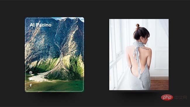 CSS3 personal album cover hover zoom effect