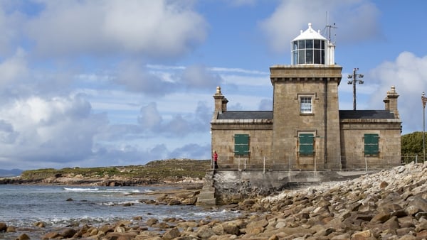 Blacksod lighthouse part of the Ionad Derabhill visitor experience on the beautiful Erris peninsula, Mayo.