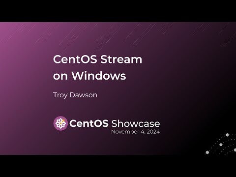 CentOS Stream on Windows