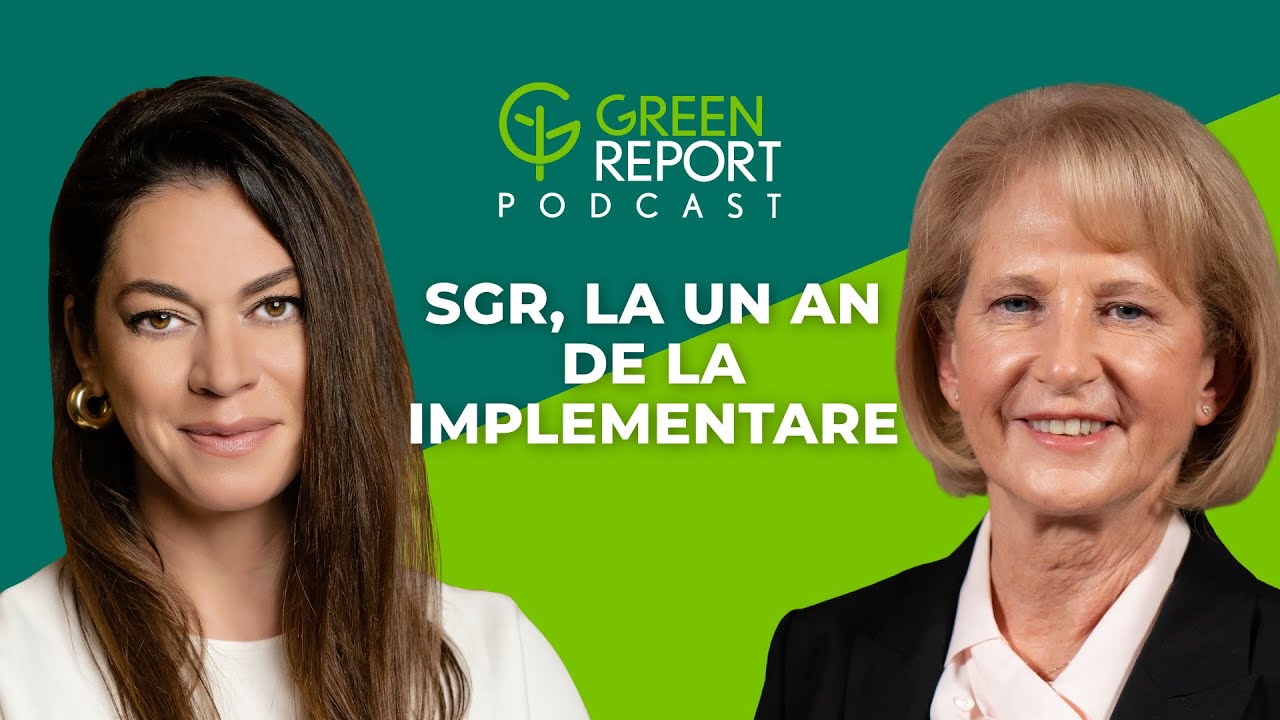 Bilanțul primului an de SGR | Green Report Podcast | Invitat: Gemma Webb