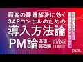 【最新版】顧客の課題解決に効くSAPコンサルのための「導入方法論/PM論」基礎～実践編 エキスパート直伝！プロジェクト推進の処方箋｜JSOL Project Tips #1