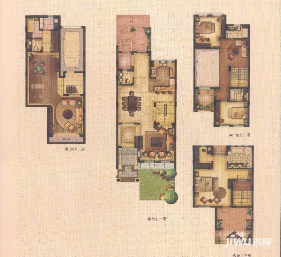 景源名墅普通住宅354㎡户型图