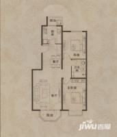 巴黎春天2室2厅1卫98.9㎡户型图