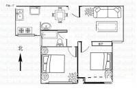 永兴嘉园2室1厅1卫80㎡户型图