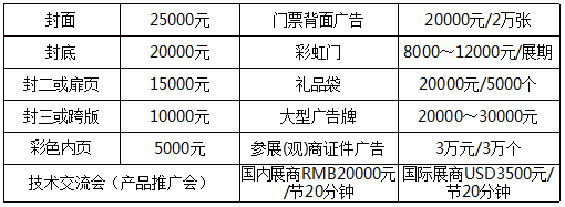 会刊及其他广告