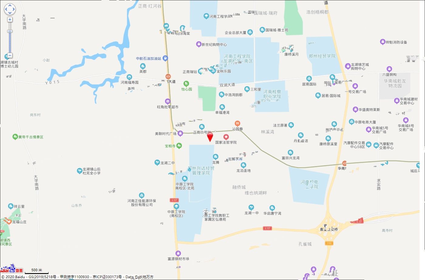 正商新瑞华府位置交通图