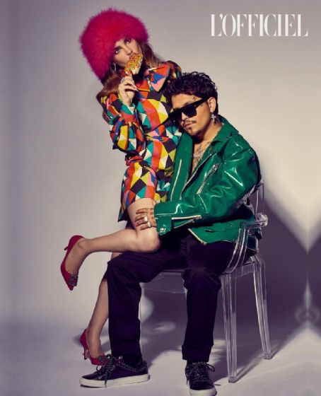 Christian Nodal and Belinda - L'Officiel Magazine Pictorial [India] (January 2022)