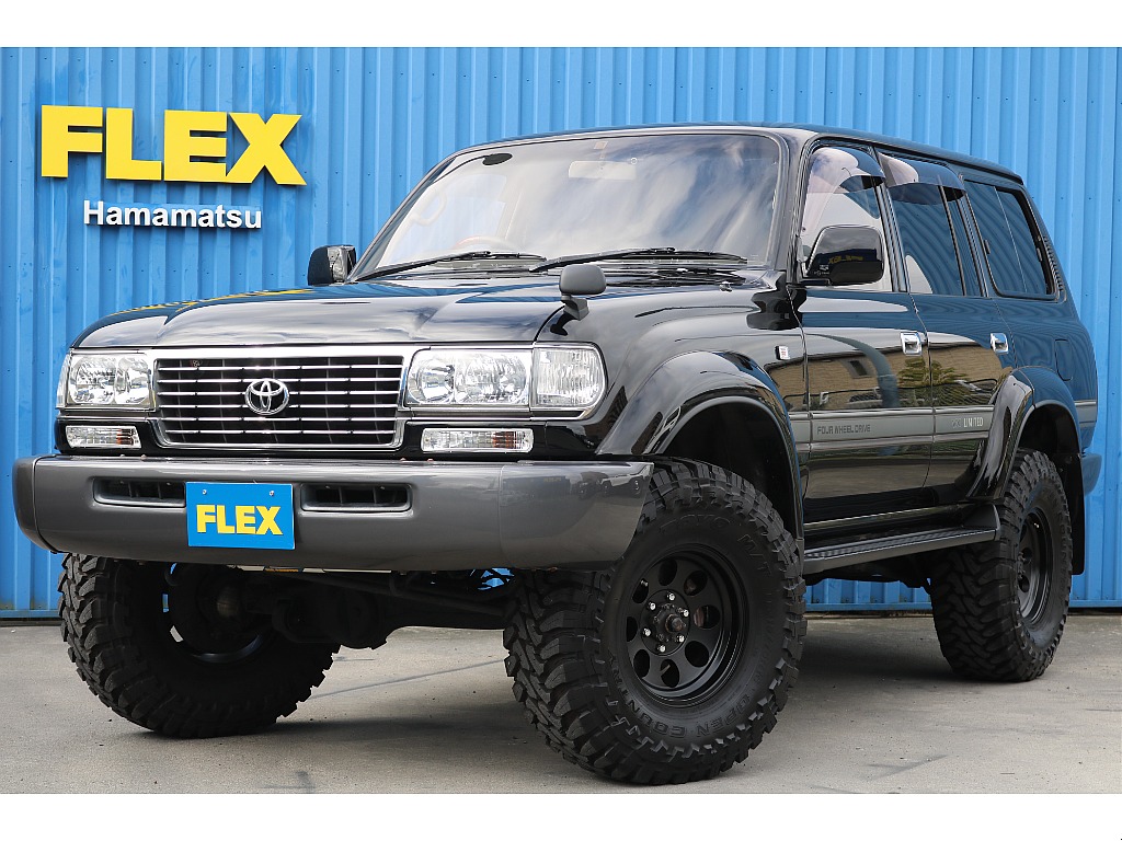 トヨタ ランドクルーザー80 4.5VXリミテッド 4WD 最終型 ブラックオールP 静岡県