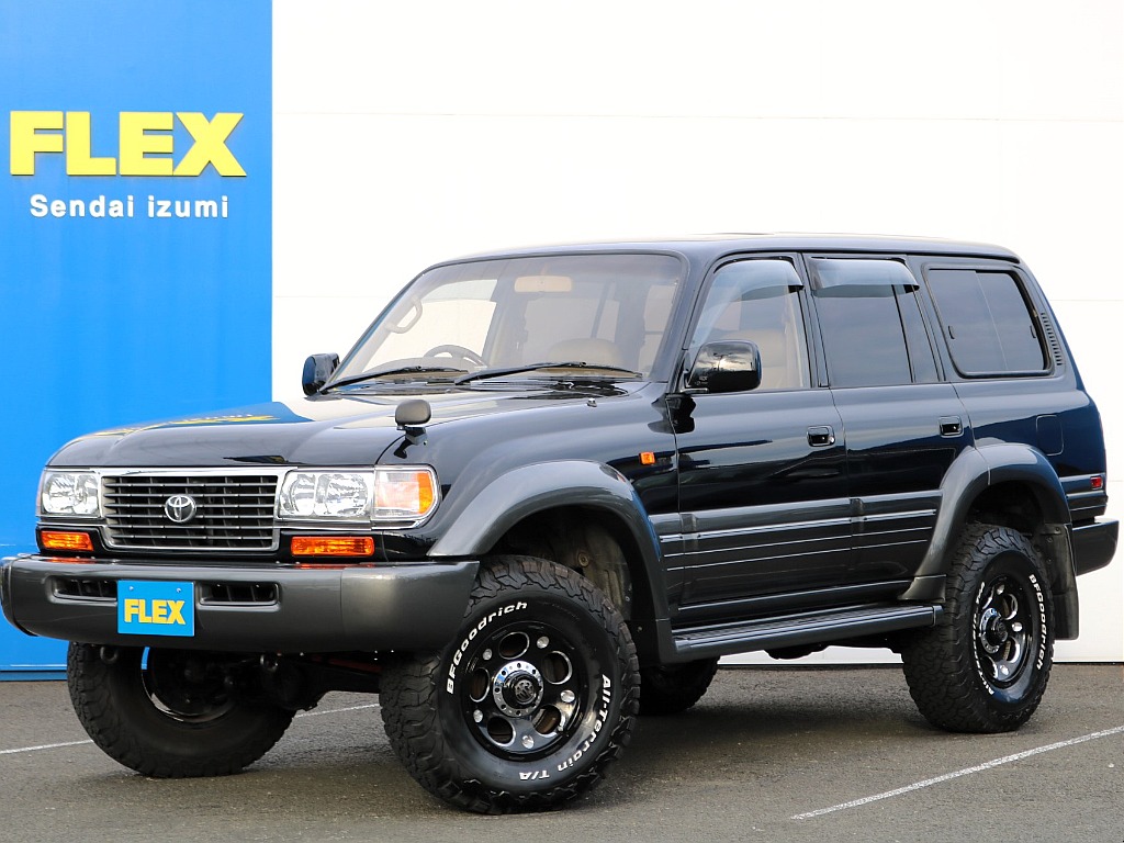 トヨタ ランドクルーザー80 4.2DT VX-LTD Lパッケージ 4WD 本革シート ビースト16AW＆KO2 新品SDナビ 宮城県