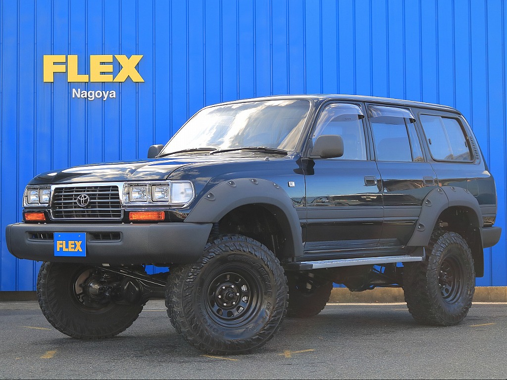 トヨタ ランドクルーザー80 4.5VXリミテッド 4WD 角目四灯 6インチリフトUP 各部補正済み 愛知県