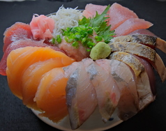 海鮮丼と唐揚げ 百海里の写真