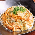 料理メニュー写真 野菜とウインナーのトマトクリームパスタ