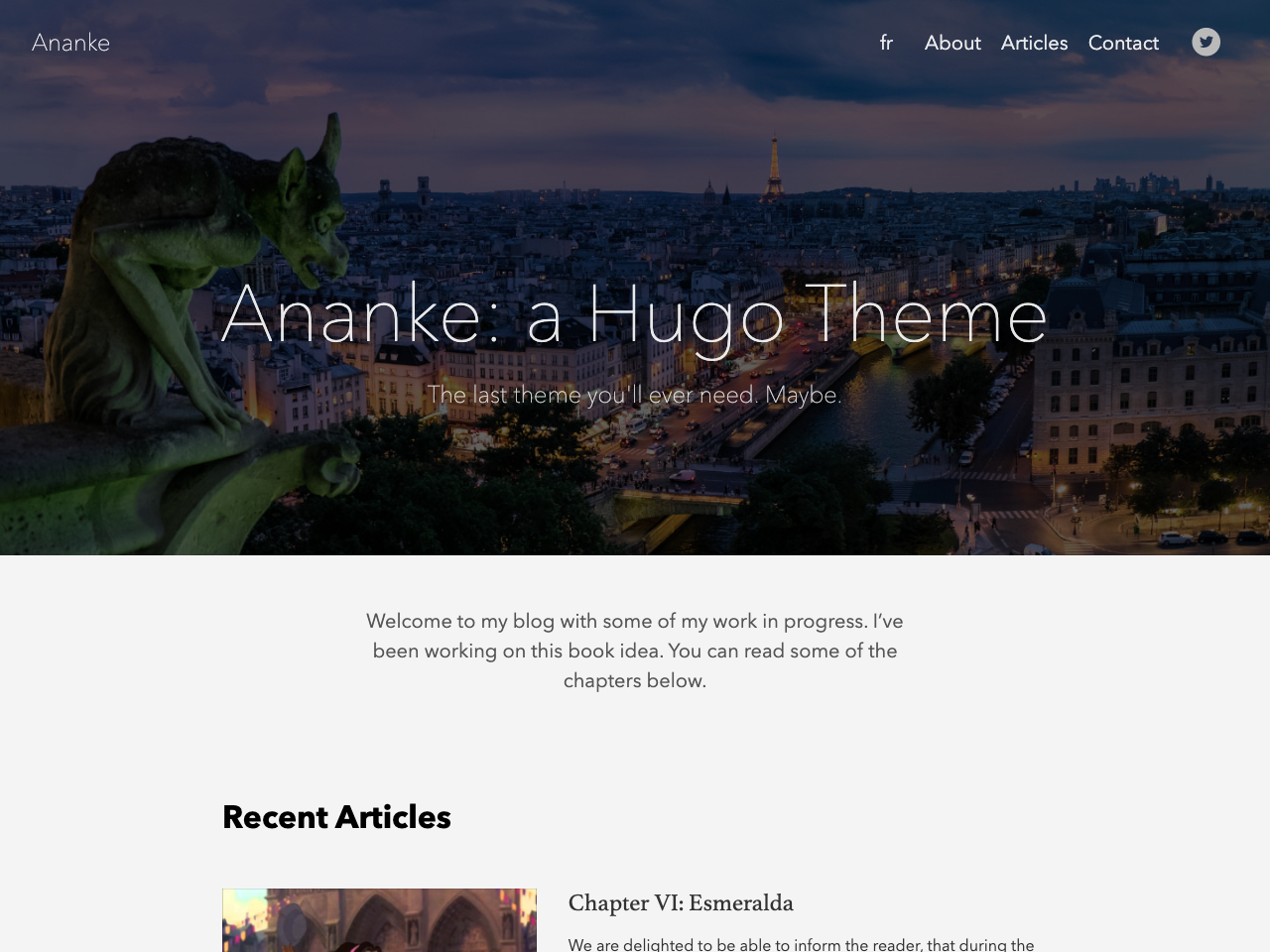 Ananke screenshot