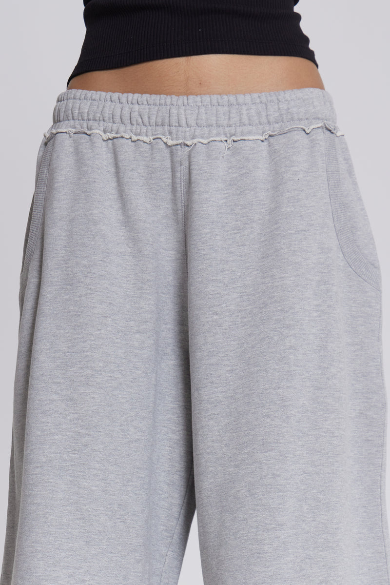 Grey Marl Monster Jogger Shorts