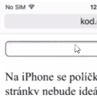 Automatické zoomování inputů na iOS