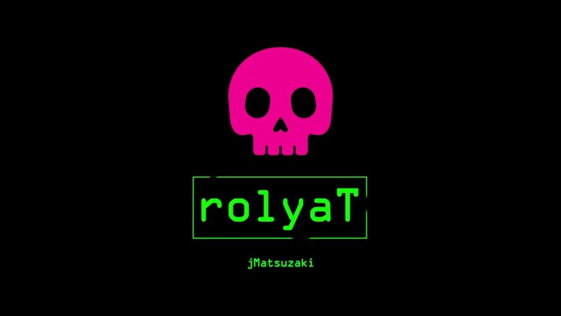 jMatsuzakiの新曲「rolyaT」リリース！無料視聴可！