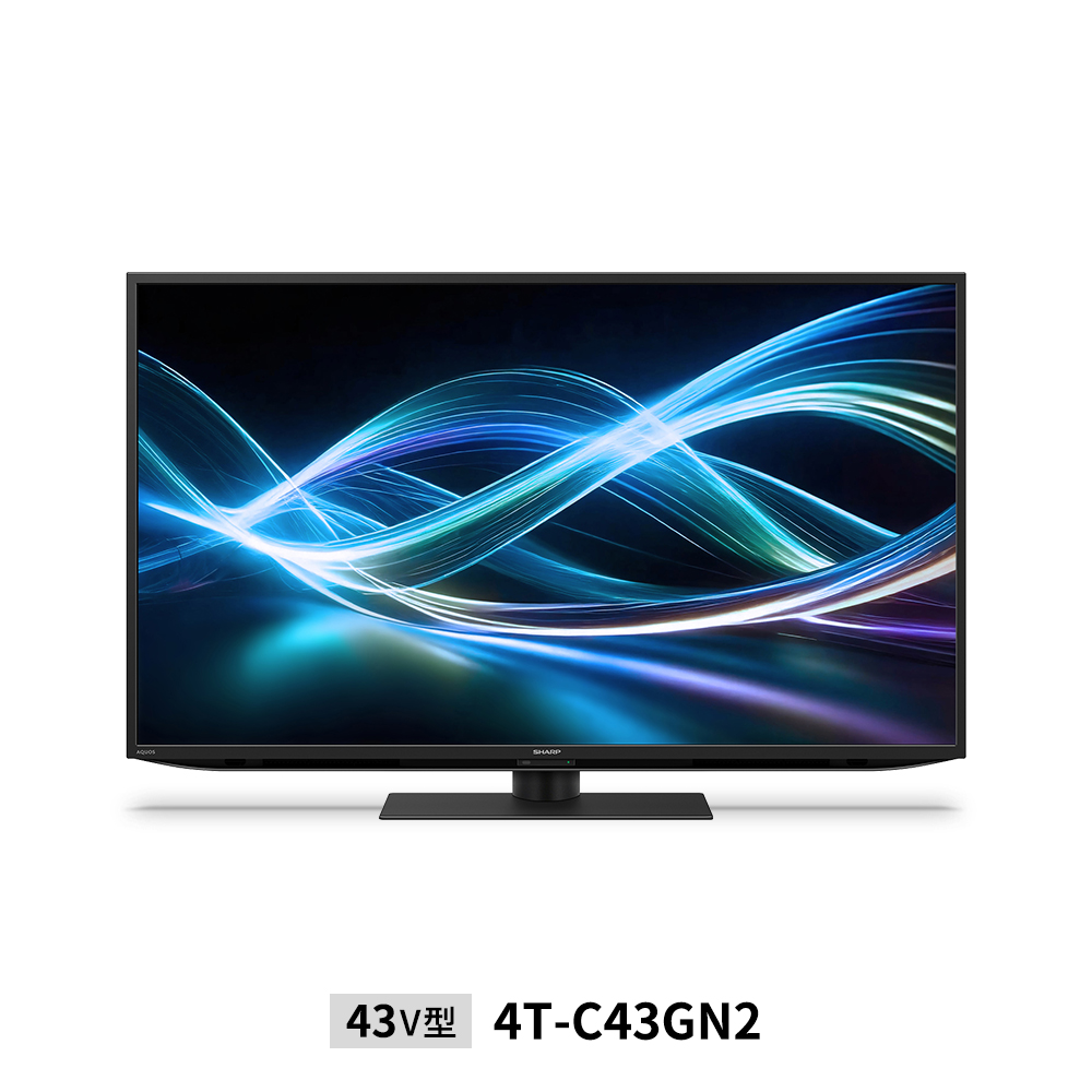 4K液晶テレビ:43V型4T-C43GN2:正面