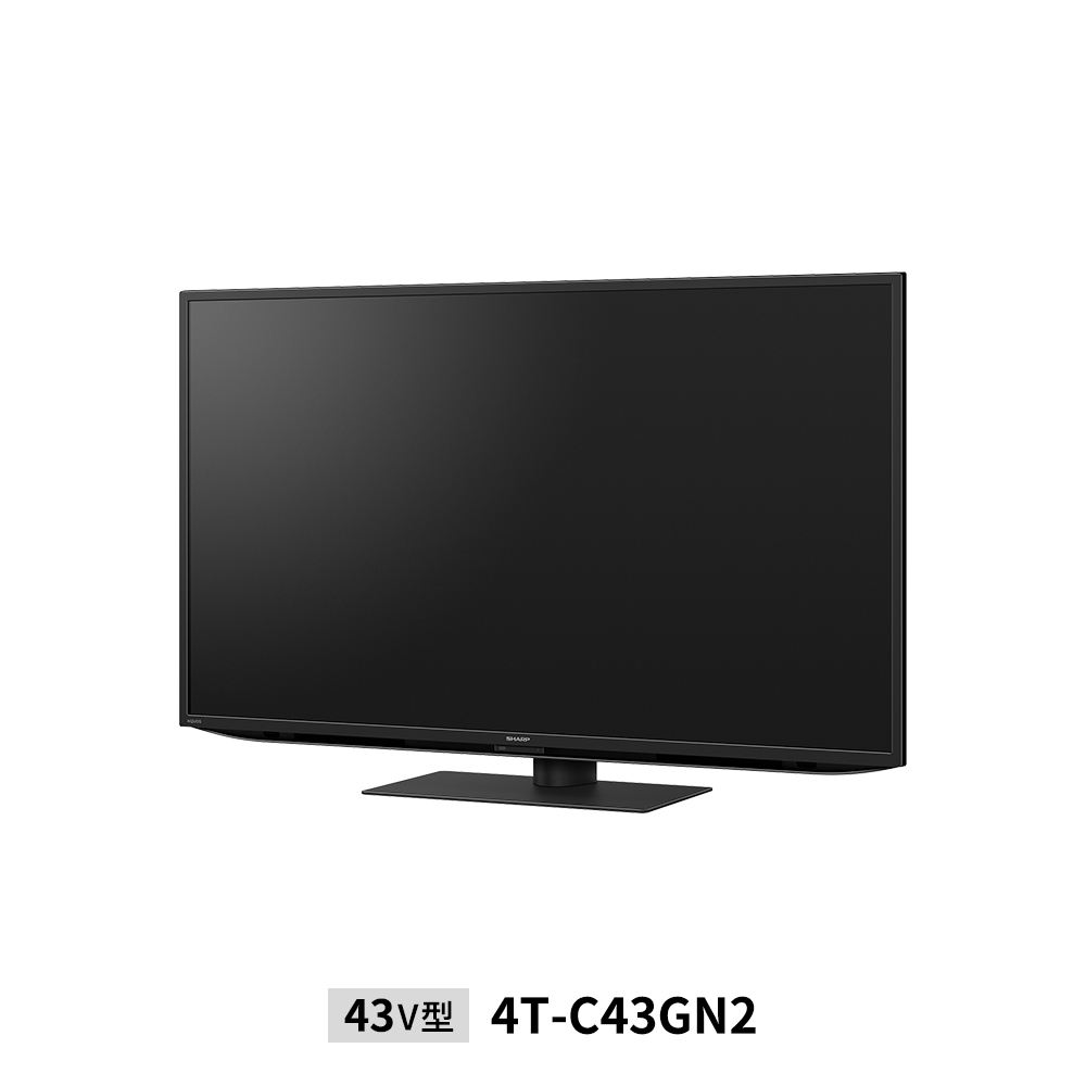 4K液晶テレビ:43V型4T-C43GN2:左振り