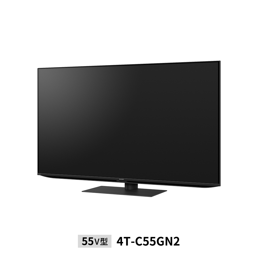 4K液晶テレビ:55V型4T-C55GN2:左振り