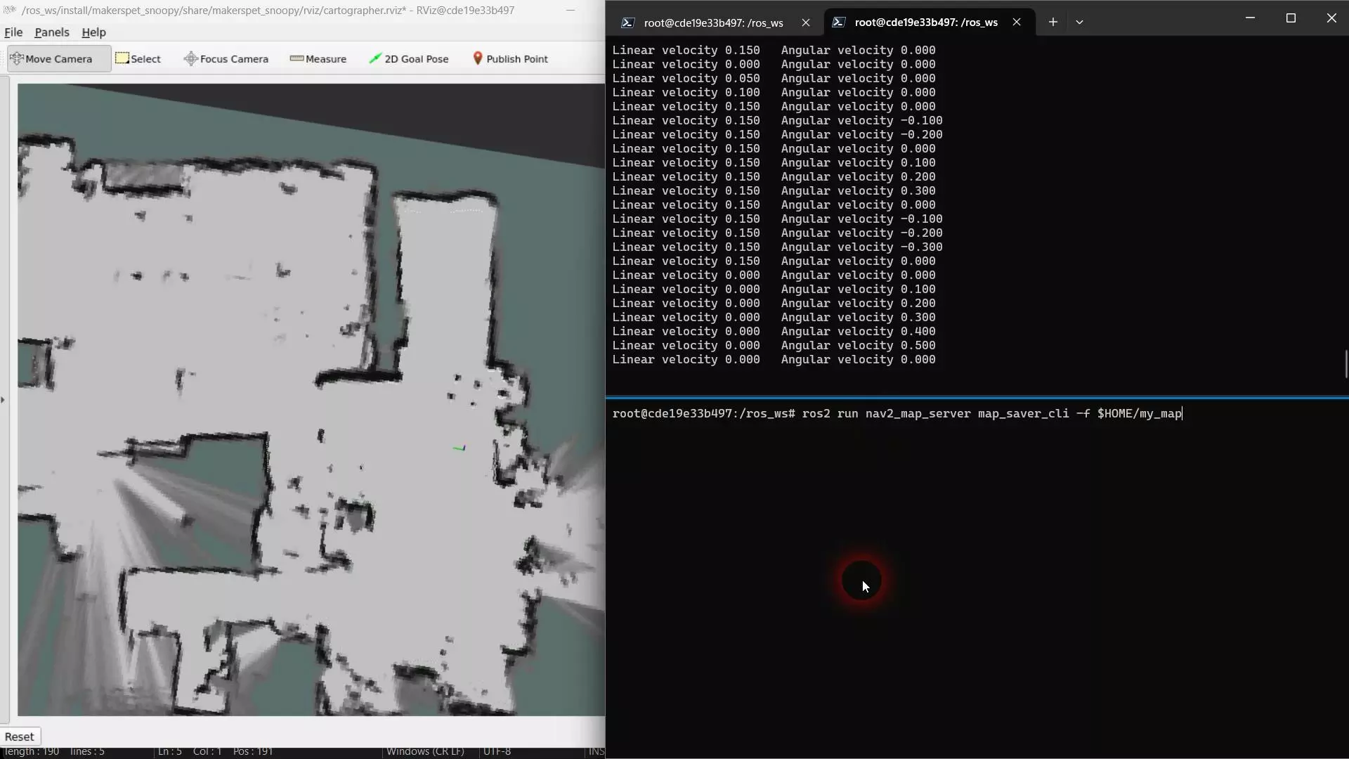 Tutorial: Map, navigate your room in real time - ROS2