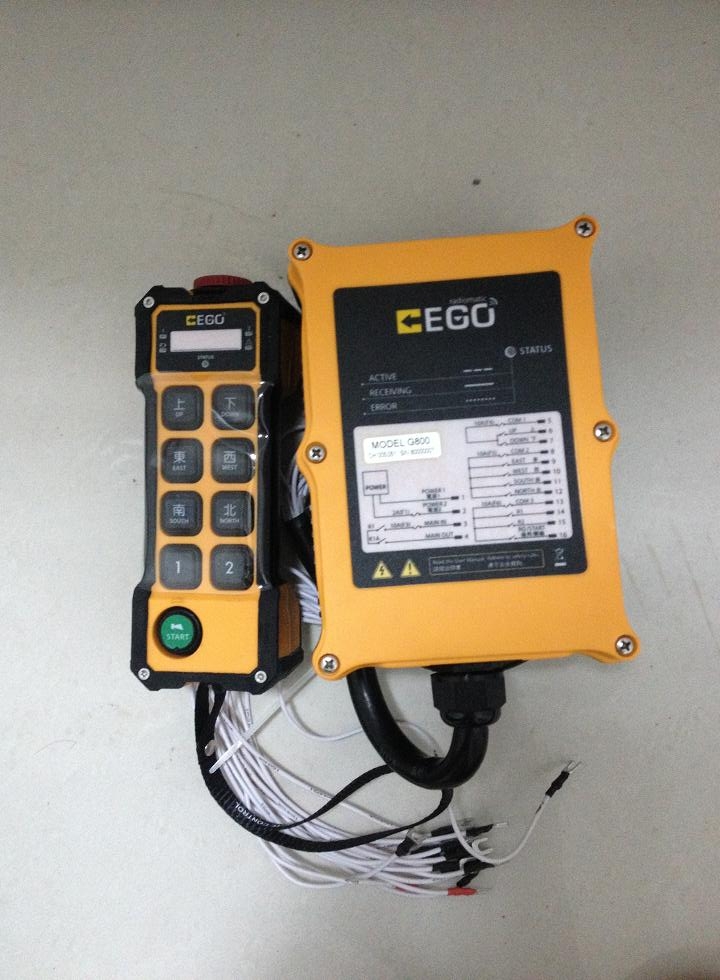 闽台捷控无线遥控器 行车开关 EGO-G800南京捷控电子