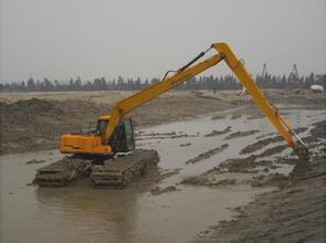 供应梧州安全可靠水路两栖挖掘机租赁