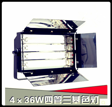 西安舞台灯光豪彩舞台灯光设备36W4管三基色柔光灯/36W*4三基色冷光灯/演播室灯光/影视灯光