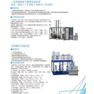 二氧化碳吸收与解吸实验装置