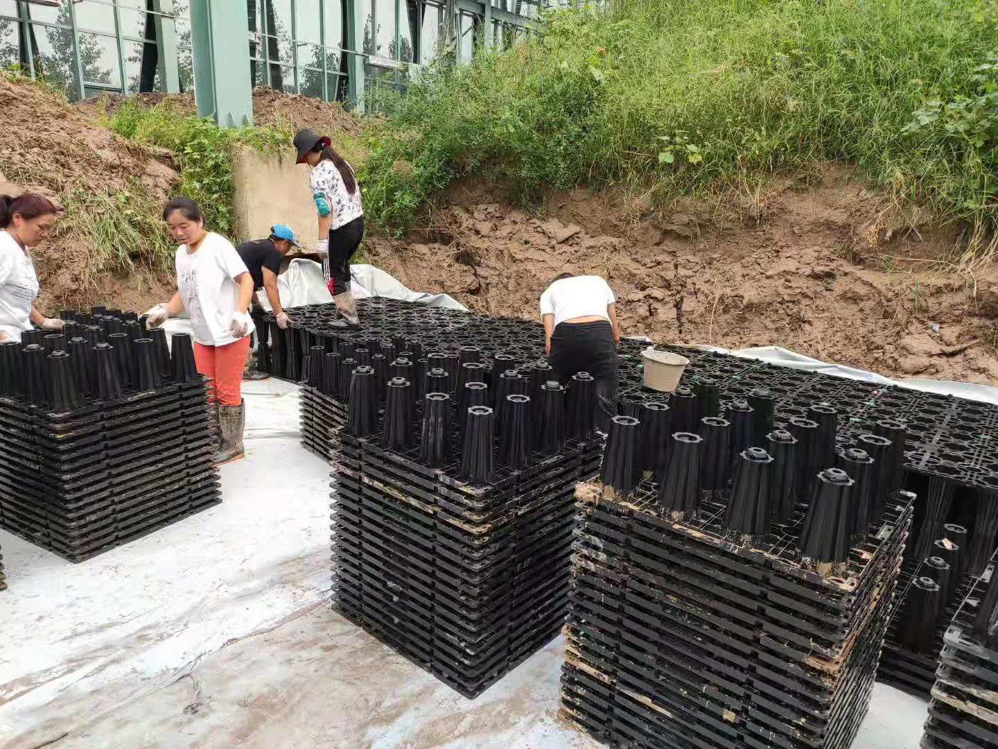 PP收集降雨雨水模块