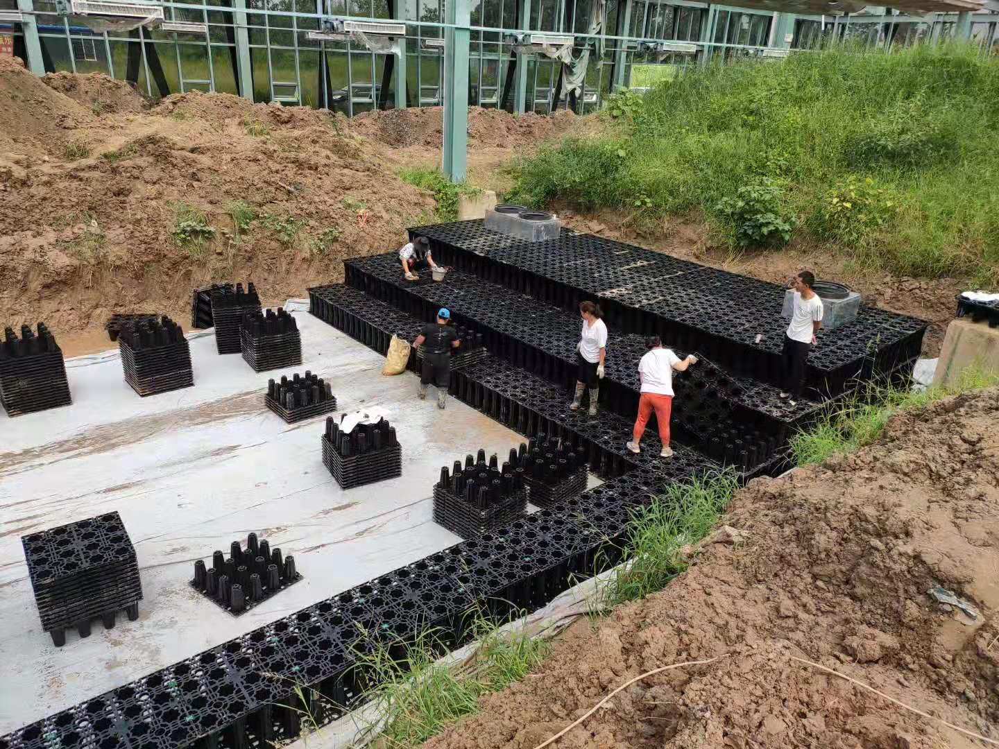 雨水收集模块系统 可以有效处理不同汇水面的雨水