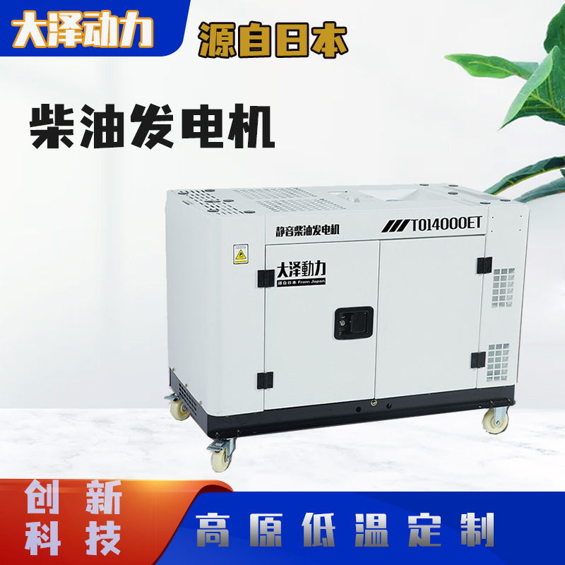 12KW车载双缸柴油发电机TO16000ET