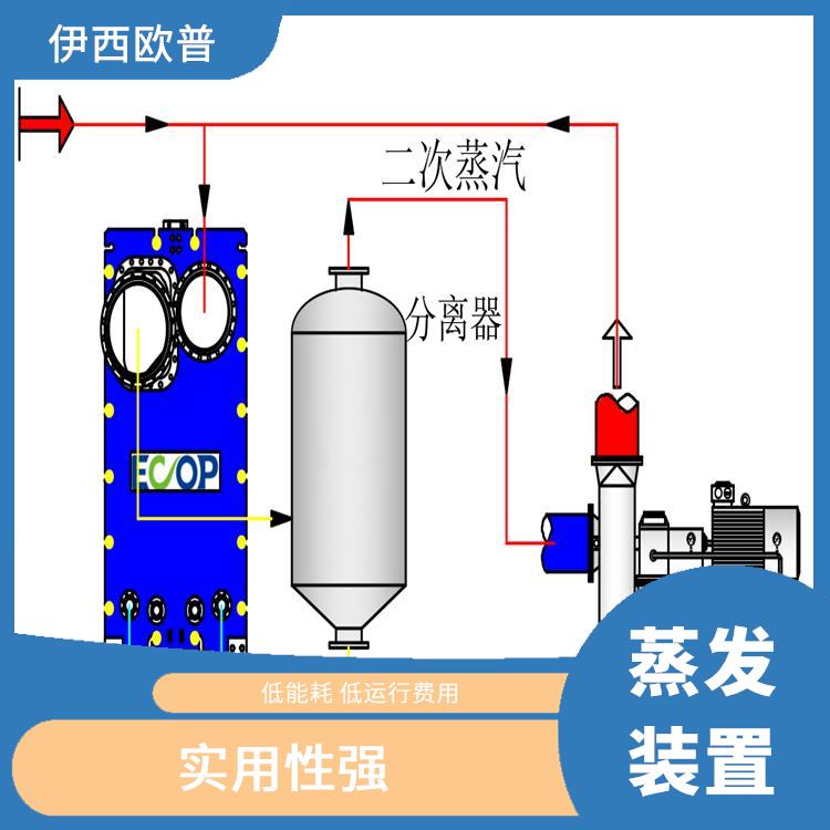 MVR蒸发器厂家设备 工程总投资少 低温蒸发而*冷冻设备