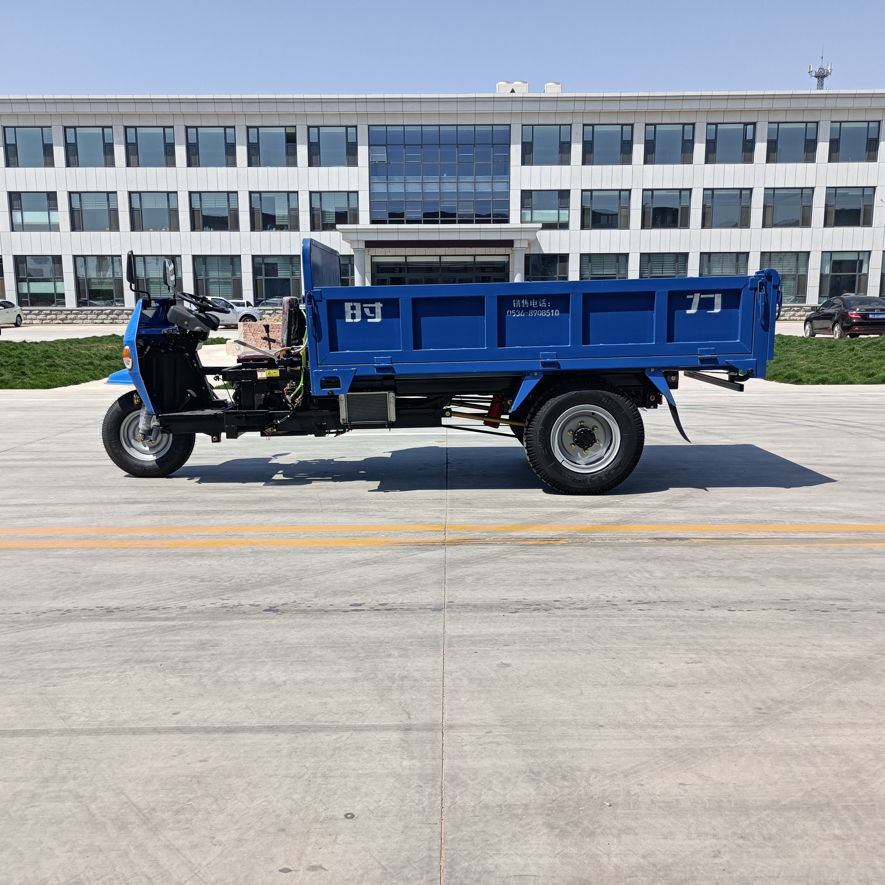 柴油工程斗三轮车 矿用出渣自卸车 农用翻斗车