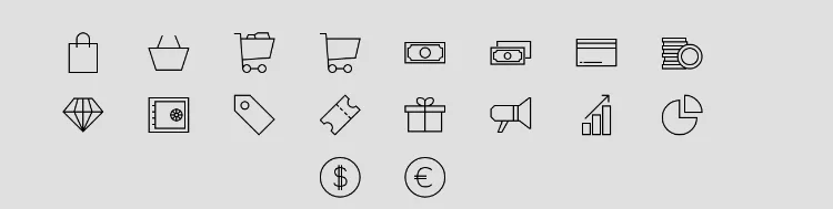 Free E-Commerce Icons