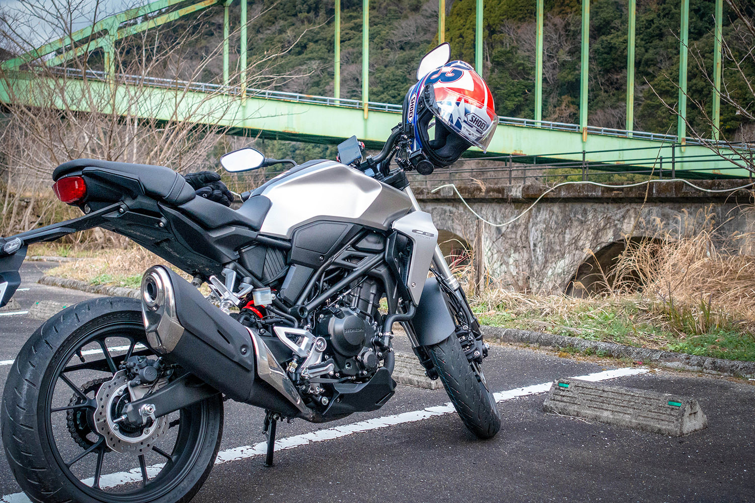 廃線とCB250R