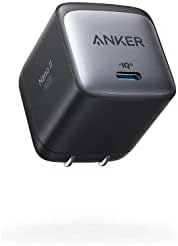 Anker Nano II 45W (PD 充電器 USB-C)【独自技術Anker GaN II採用/PD対応/PPS規格対応/PSE技術基準適合/折りたたみ式プラグ】MacBook Windows PC iPad iPhone Galaxy Android スマートフォン ノートPC 各種 その他機器対応 (ブラック)