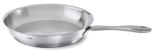 フィスラー (Fissler) フライパン 24cm カターニャ ガス火/IH対応 オーブン使用可 オールステンレス [日本正規販売品] 081-353-24-100 シルバー