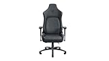 Razer Iskur Fabric - Silla de juego premium con soporte lumbar integrado (silla de escritorio, polipiel multicapa, acolchado de espuma, cojín para la cabeza) Tamaño XL