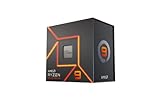 AMD Ryzen 9 7900X Procesador, 12 núcleos/24 Hilos desenfrenados, Zen 4, 76MB L3 Cache, 170W TDP, hasta 5,6 GHz Frecuencia Boost, Socket AMD 5, DDR5 y PCIe 5.0, Enfriador No Incluido, Negro