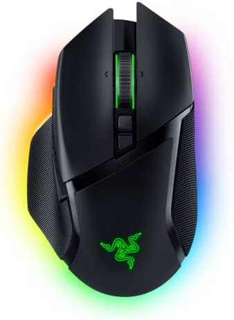 Razer レイザー Basilisk V3 Pro ゲーミングマウス ワイヤレス Bluetooth 無線 接続 Focus Pro 30K オプティカルセンサー 30,000DPI 第 3 世代オプティカルマウススイッチ 高速スクロール可能なチルトホイール 11ボタン 13ゾーンのChroma RGB対応 バシリスクブイスリープロ 【日本正規代理店保証品】 Black