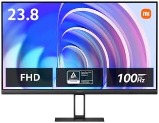 Xiaomi モニター A24i ディスプレイ 23.8インチ フルHD 1920x1080 IPSパネル 100Hz 超薄型 6ms ブルーライト VESAマウント対応