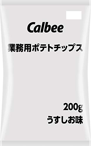 カルビー 業務用ポテトチップス うすしお味 200g×6袋