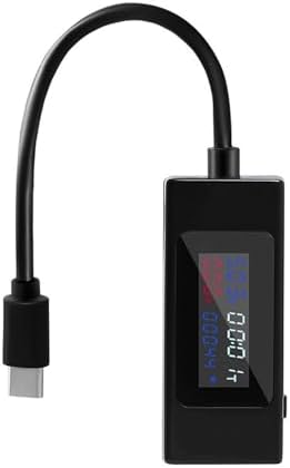 SZSL USB電圧 電流チェッカー USB Cテスター カラースクリーン双方向 電流 電圧 温度 通電時間 容量 インピーダンスなど多機能表示 4-30V/0-6.5A 急速充電QC2.0 3.0 USB電流計120 Wフラッシュチャージ対応