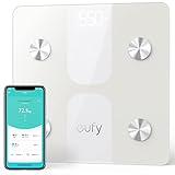 Anker Eufy (ユーフィ) Smart Scale C1（体重体組成計）【アプリ対応 / Fitbit連携 / 体脂肪率 / BMI / 基礎代謝量 / 水分量 / 体脂肪量 / 骨量 / 内臓脂肪】