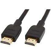 Amazonベーシック HDMI ケーブル ハイスピード 4K ARC対応 1.8m(タイプAオス - タイプAオス)ブラック